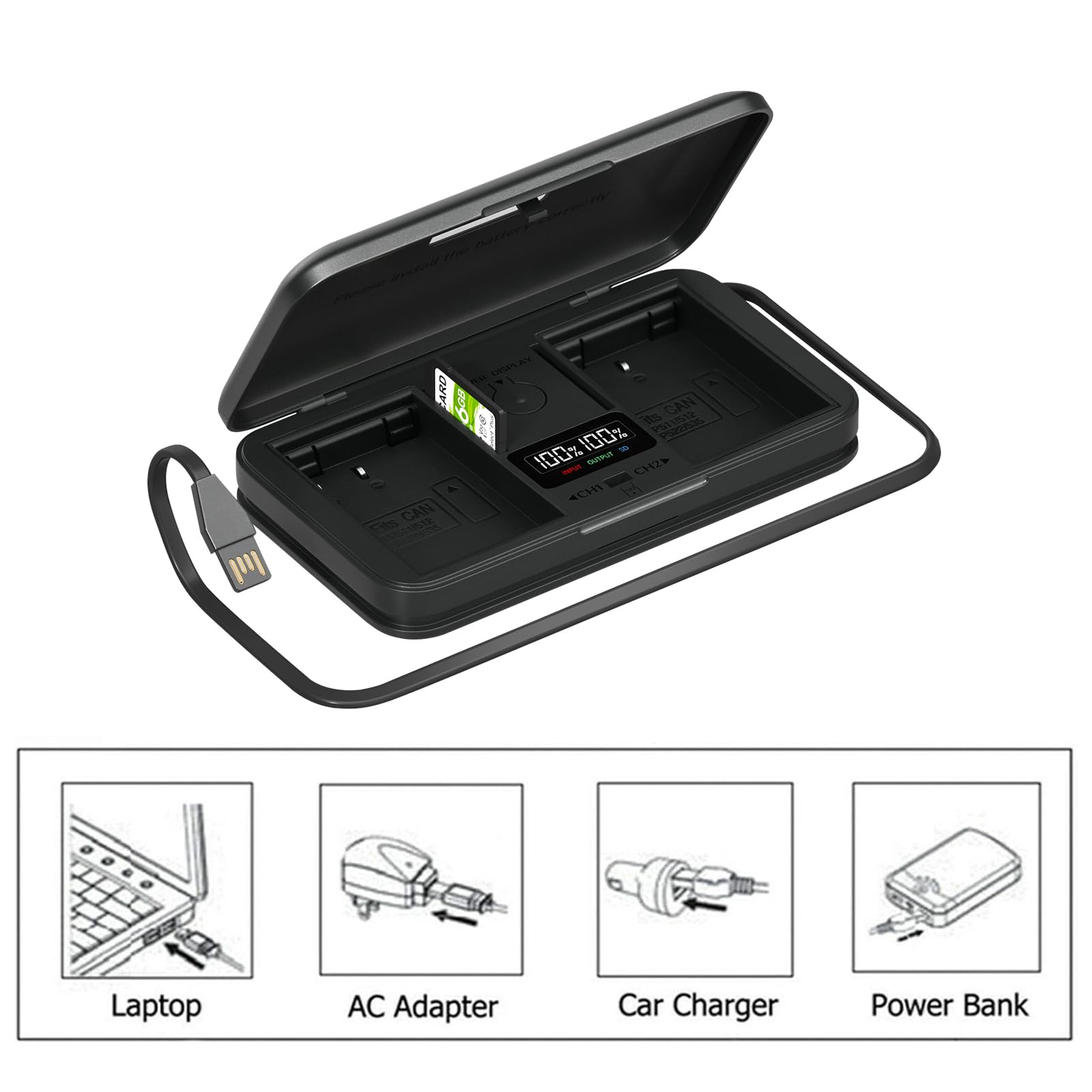 Amazon.com: Palogreen NB-7L Battery Charger for Canon PowerShot