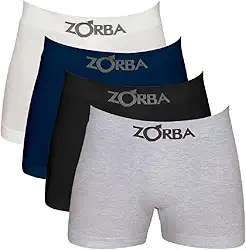 Kit 4 Cueca Boxer Sem Costura Box Zorba Box