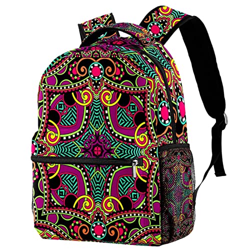 Sac à dos voyage carré avec porte-bouteille intégré et grand compartiment Mandala Leisure Campus