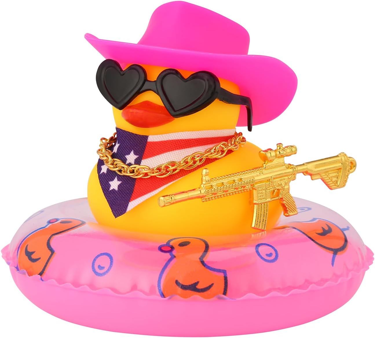 Rubber Ducky Rubber Duck for Dashboard of Car, Yellow