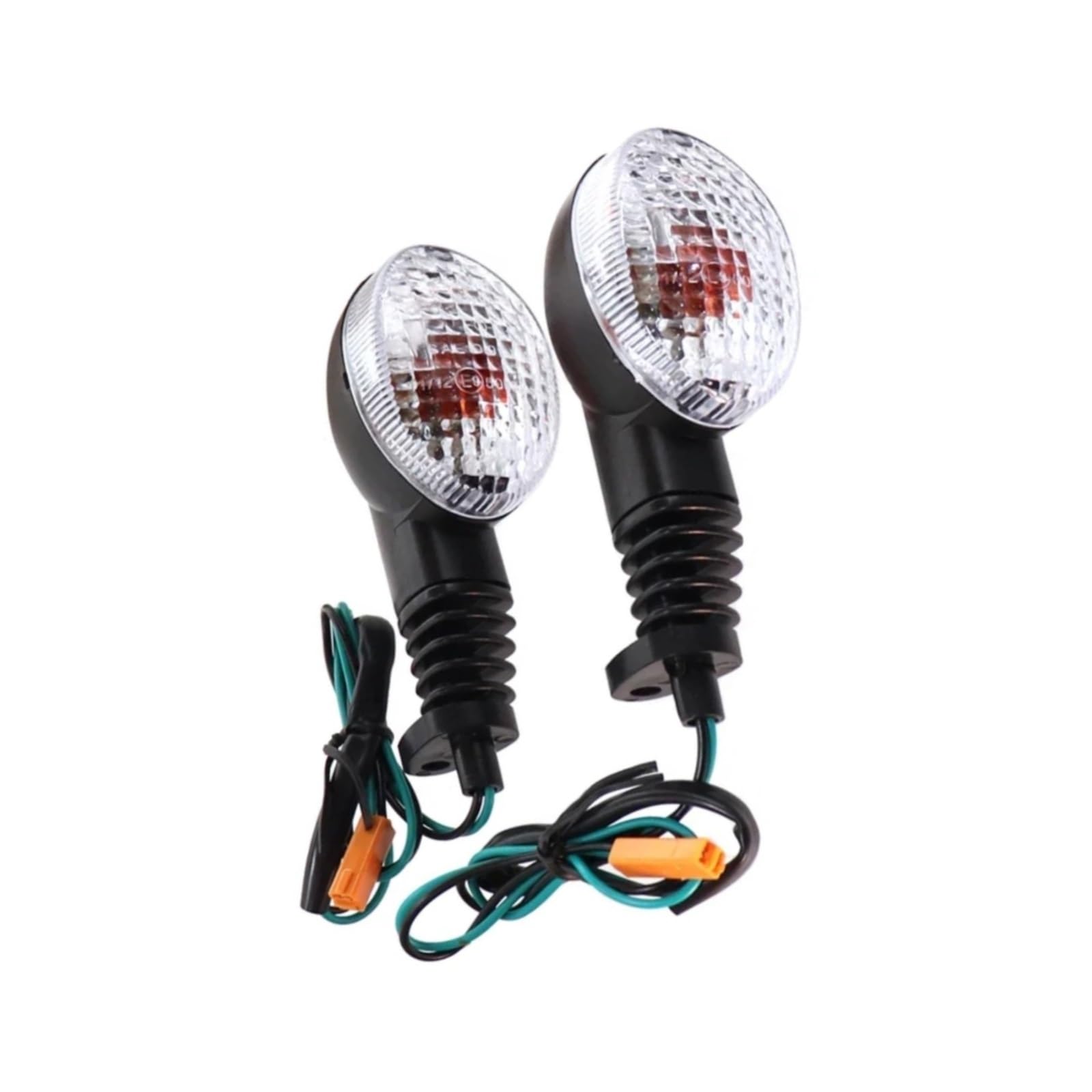 Per KLX250S 2009-2017 Per KLX250SF 2009 2010 2011 2012 2013 2014 2015 2016 2017 2018 2019 2020 Ambra Indicatori Di Direzione Luci Indicatori Lampeggiante(Clear)