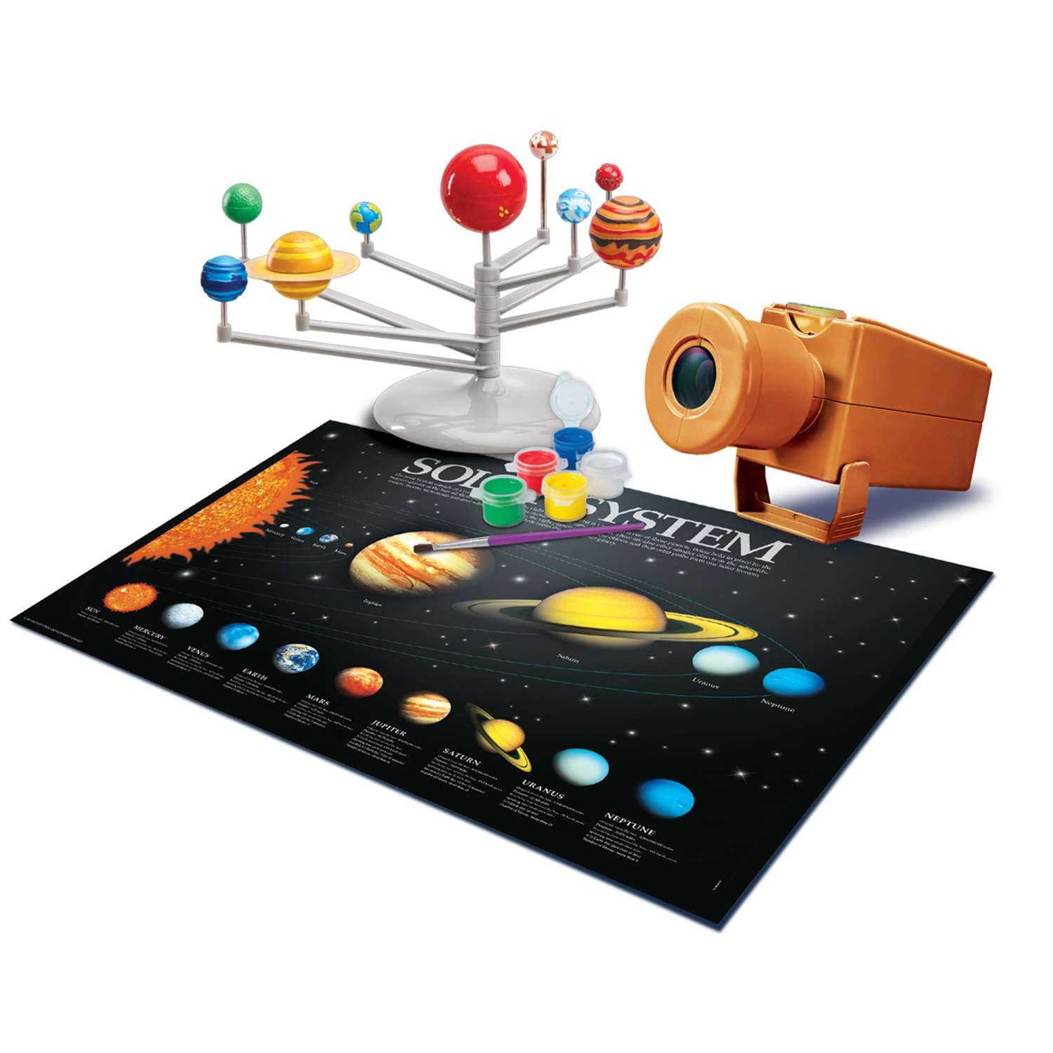 4M Steam Powered Kids/Exploración del Espacio
