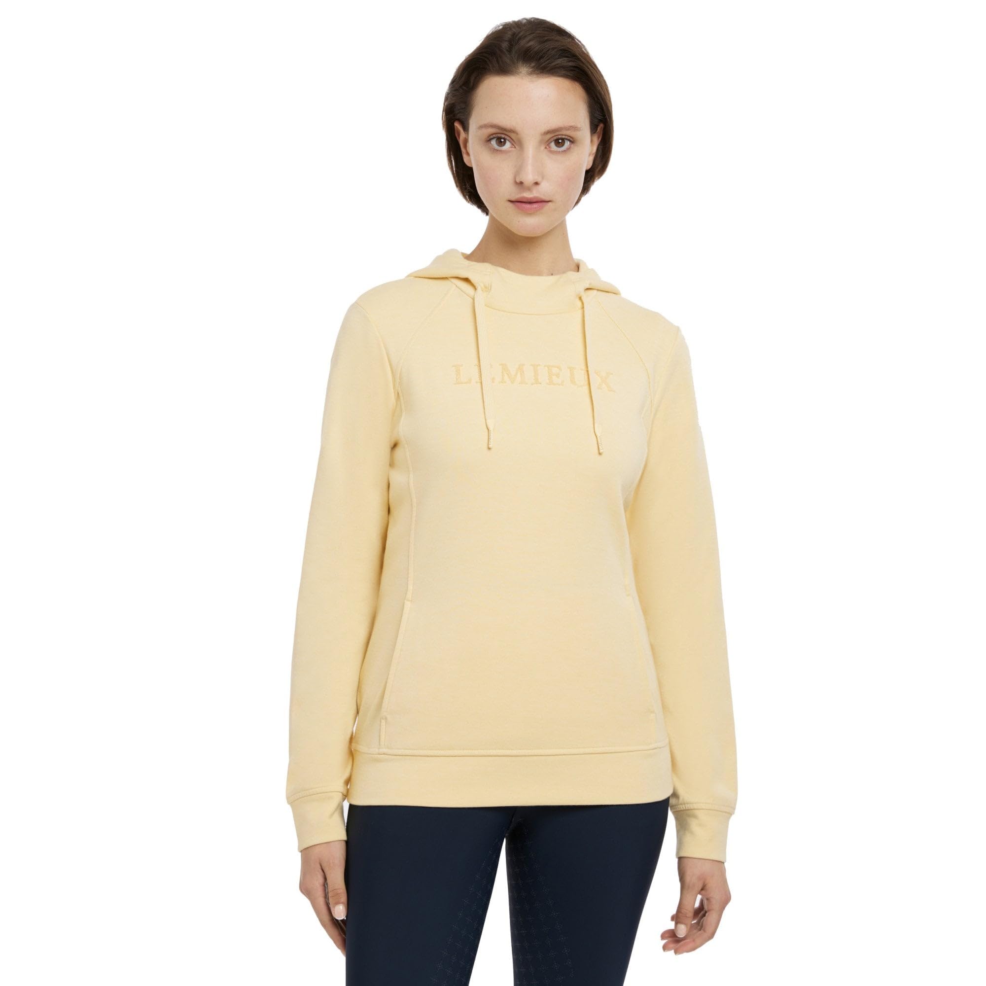 LeMieux Martha Womens Lightweight Drawstring Hoodie (UK, Numeric, 18, Regular, Regular, Mimosa)