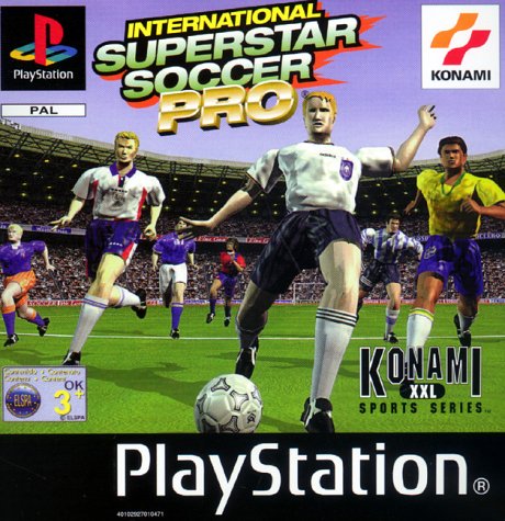 INTERNATIONAL SUPERSTAR SOCCER Deluxe Playstation PS1 Video Game PAL