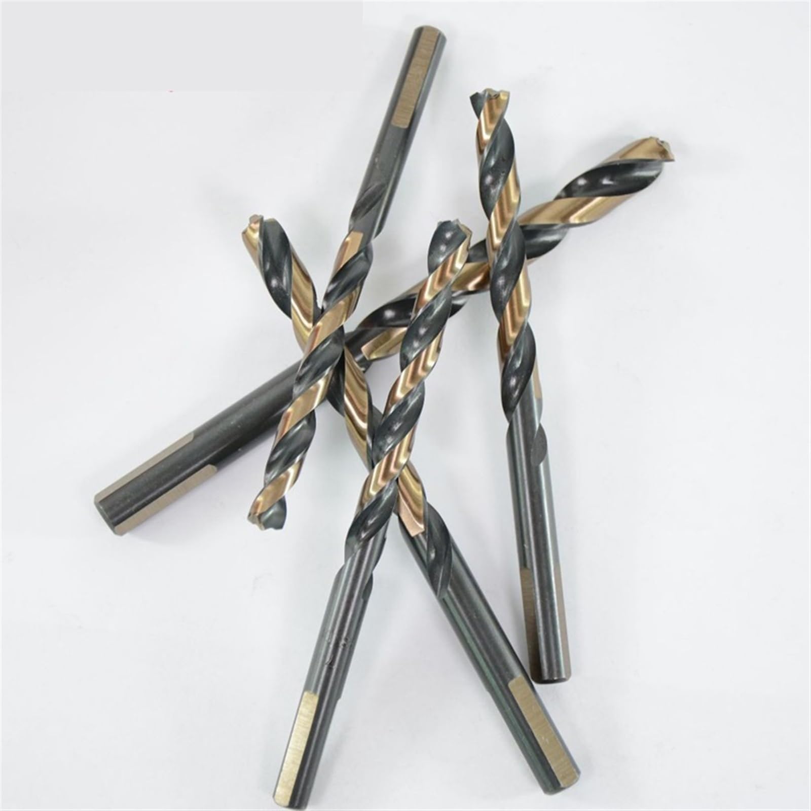 Lot de 10 forets à pointe pilote HSS à tige plate hélicoïdale M35 de 1 à 13 mm (1/1,5/2/2,5/3/4/5/6/7/8/9/10/11/12/13 mm)(6mm 10pc)