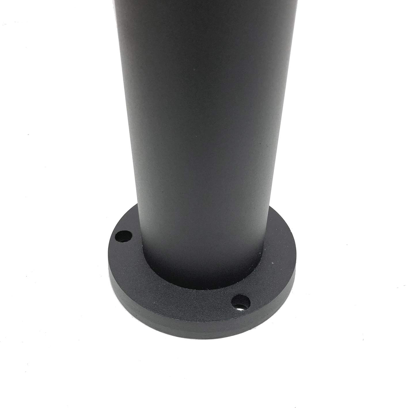 Lampioncino da Giardino Esterno E27 IP65 | Paletto Luminoso in Alluminio Nero H60/100 cm per Vialetti, Terrazze e Sentieri | Diffusore Opaco Antipioggia (100)