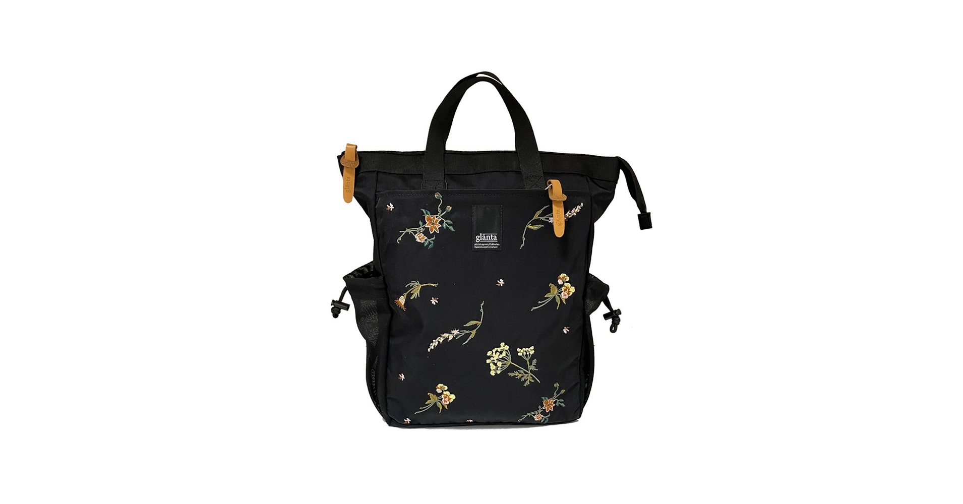 glanta リュックバック 楽天市場】「glanta」フラワーブリーズ刺繍スクエアリュック