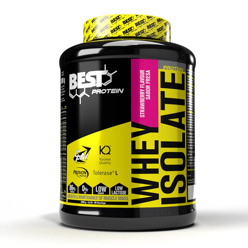 Best Protein - Isolate Whey CFM - 2500g - Fresa