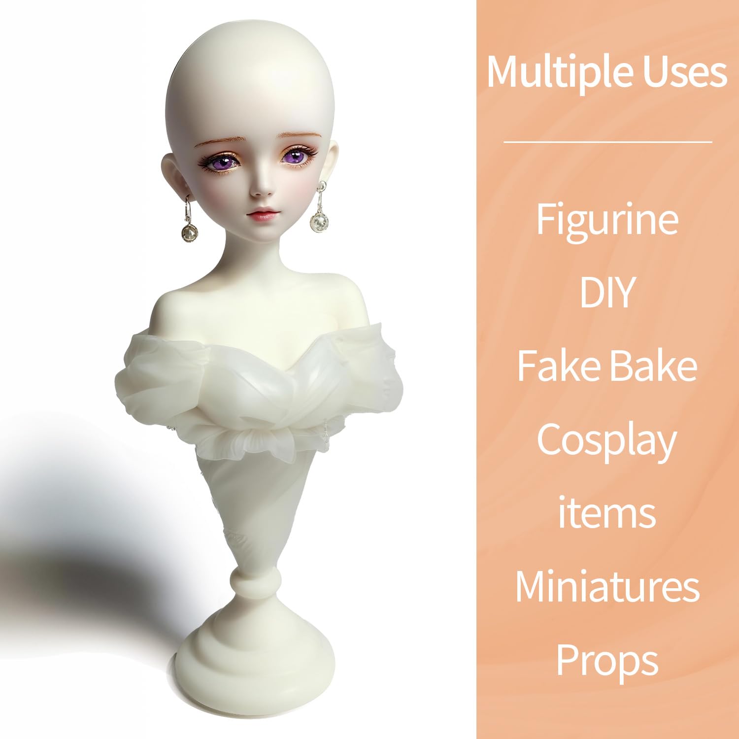 Lightweight Clay - Air Dry Clay, Ultra Light & Soft, Safe & Non-Toxic, Moldable & Flexible, DIY Modeling Clay for Anime Figures, Sculpting, Molding, Creative Art Crafts