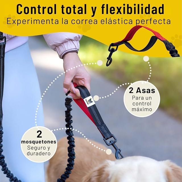 Foto 2 de 7 de Hundefreund Extensor de Correa Elástica para Perro