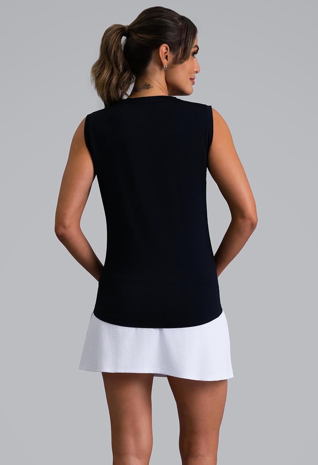 IBKUL Athleisure Wear Sun Protective UPF 50+ Icefil Cooling-Muscle Tank