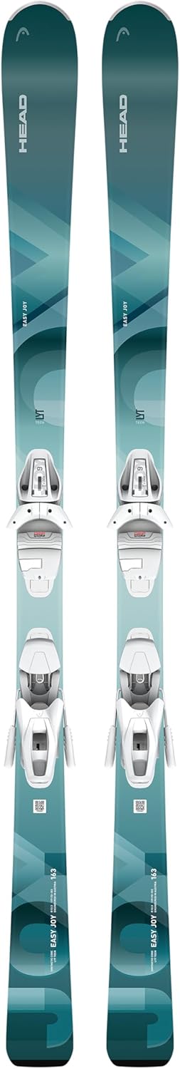 Head Easy Joy Womens All-Mountain Skis with Joy 9 Gripwalk Bindings