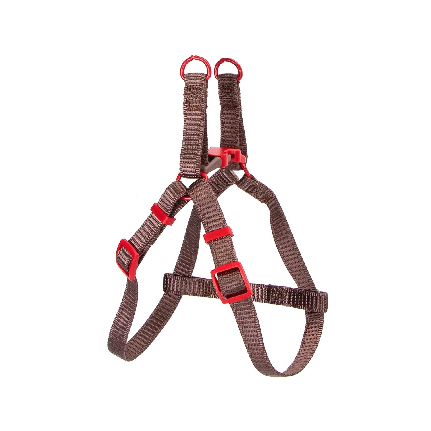 Patapalooza Multi-coloured Nylon Harness, Pack of 4, Resistant and Adjustable, Ideal for Training and Pet Walks - Image 2
