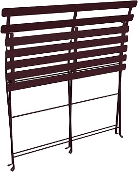 Fermob Bistro 2-Seater Bench - Black Cherry