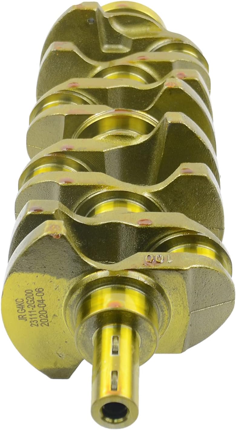 Crankshaft Replacement For 2010 2011 2012 2013+ Hyundai Santa Fe Sonata Tucson and Kia Sportage Forte Optima Sorento 2.4L Engine # 23111-2G200 72RZ6-2GF00 23111-2G230# 410094A-1758