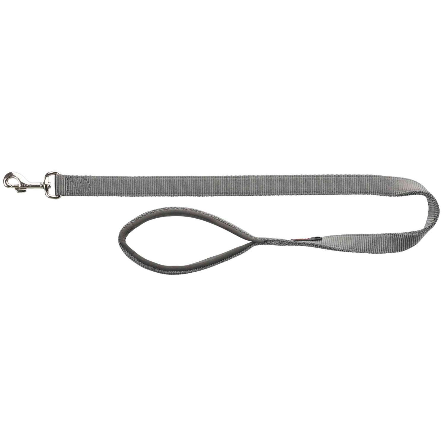 Trixie Premium Leash Extra Long, Double Layered for Dogs, Soft Padding on Hand Loop, Nonslip with Maximum Grip, Walking Leash with Strong Hook (Medium-Large, Graphite) (B07XQH5TD7) Amazon Price History, Amazon Price Tracker