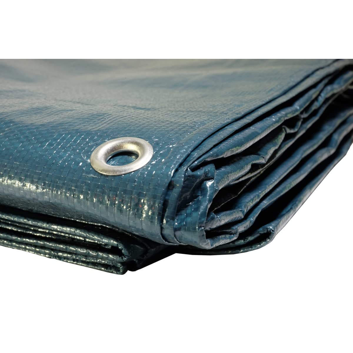 Bâche jardin 8x12 m 150g/m² - bâche bois - bâche de protection plastique bleue et verte polyéthylène