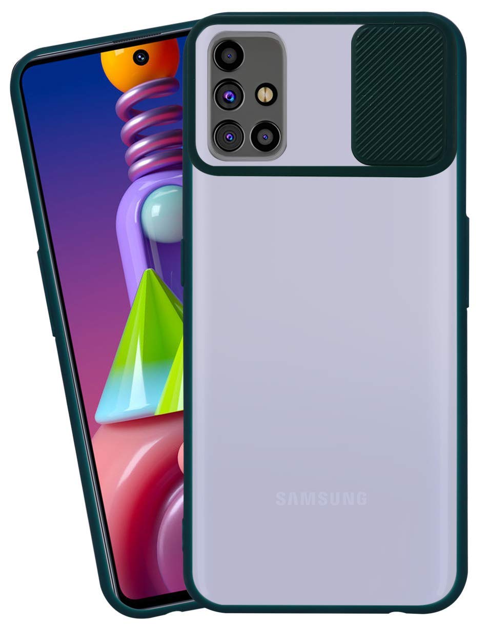 Samsung m51 back cover with camera protection Clearance