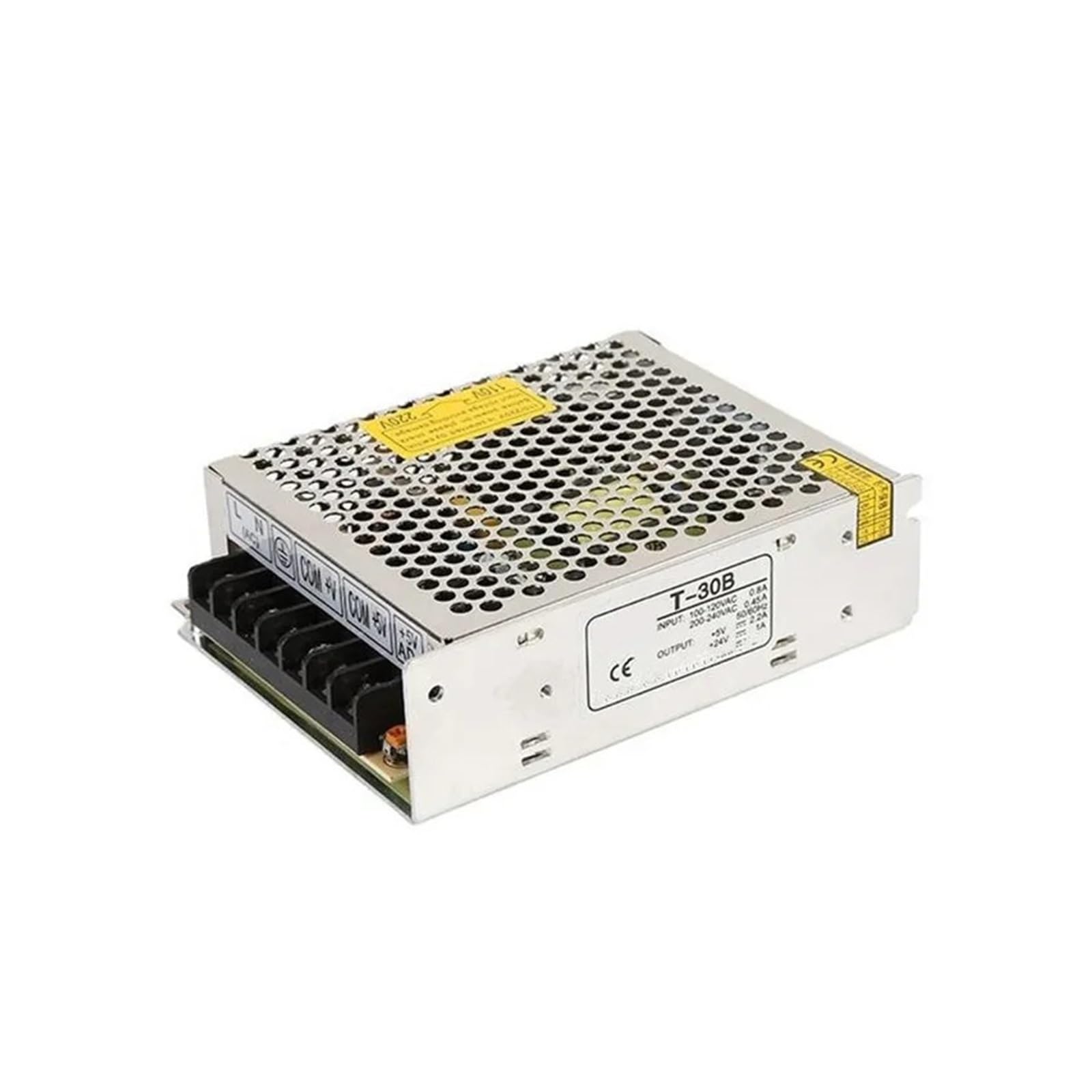 HYUJNAFZR Triple Output Switching Power Supply 30W 60W 120W T-30A 5V 12V 24V DC Power Supplies Multi Group AC to DC(5v 12V -12V,60W)