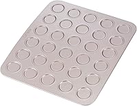 Vista 17 de CHEFMADE Molde Mini para Magdalenas, Molde de 12 Cavidades Antiadherente para Mini Cupcakes para Hornear en Horno (Oro Champán)