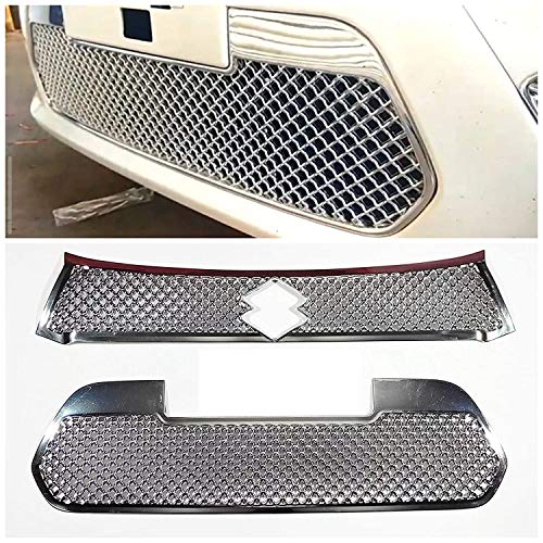 Image of CAR SAAZ Bentley Style Front Chrome Grill for Celerio Type 2 (2017-2021)