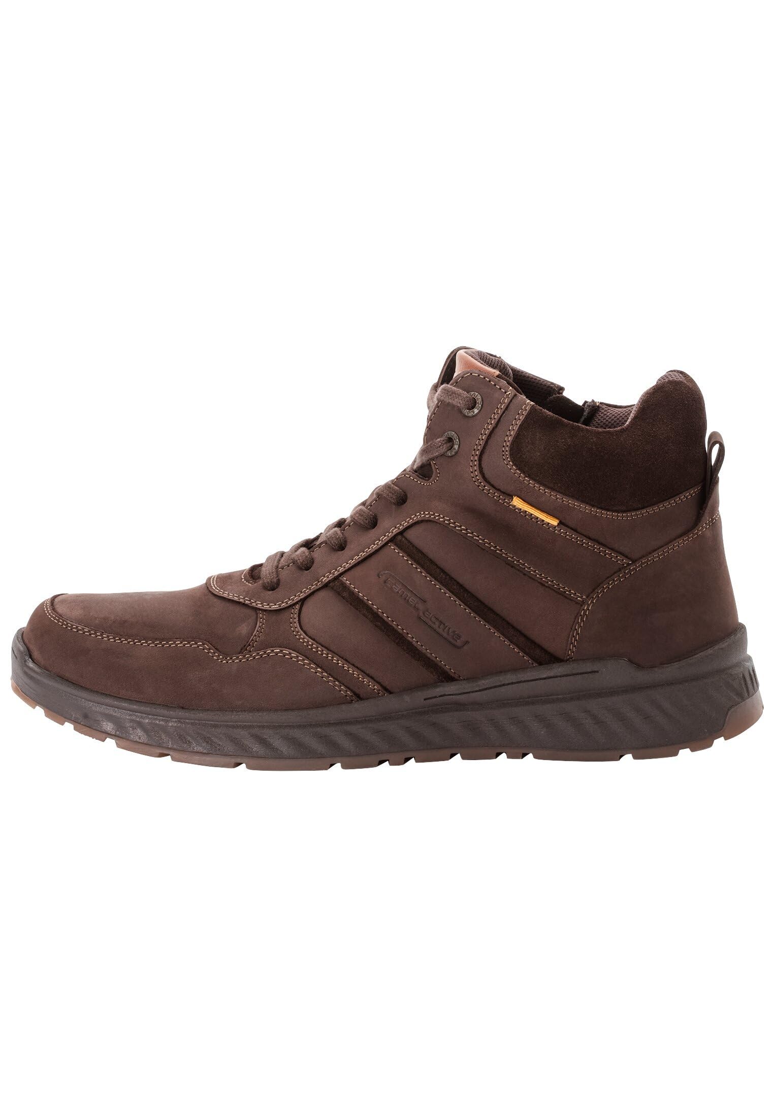 Sneaker Camel Active Uomo In Vera Pelle, Modello Driver, Suola In Gomma