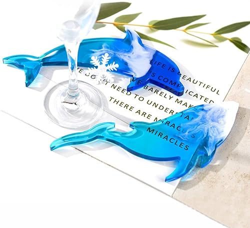 Miniatura 9 de 3 moldes de resina de animales marinos de silicona para tortugas marinas medusas pulpo, molde de fundición de resina epoxi, molde marino único para