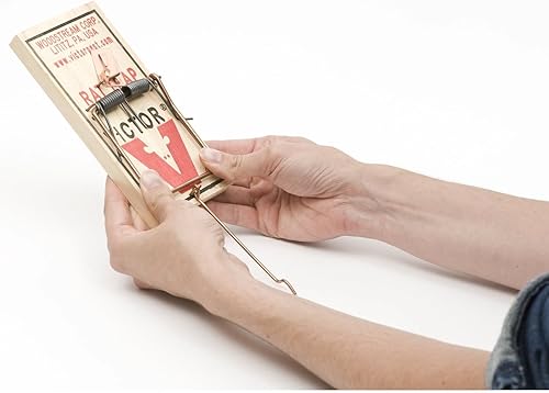 Miniatura 3 de Trampa para ratas con pedal de metal Victor - M201 (Paquete de 3)