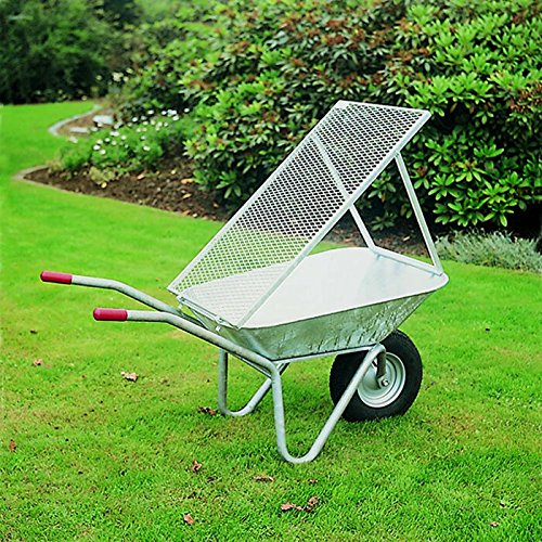 Preisvergleich Produktbild Schiebkarren-Durchwurfsieb, 100cm x 60cm verzinkt