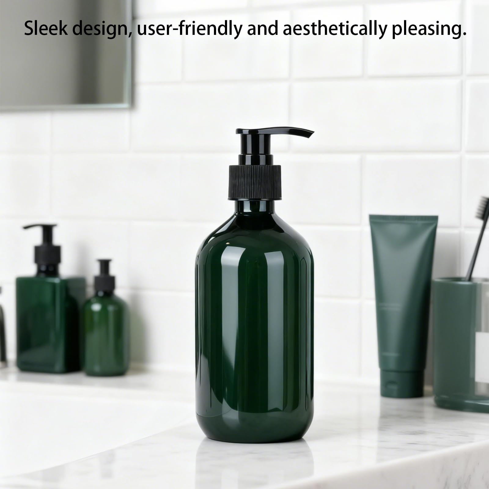 3 Pz Spruzzino Nebulizzatore Capelli, 500ml Nebulizzatore Acqua, Bottiglia Spray Vuota, Flacone Spray Bottle Spruzzino Capellio, Spruzzatore Giardino, con 3 teste di pompaggio e 1 imbuto (verde)