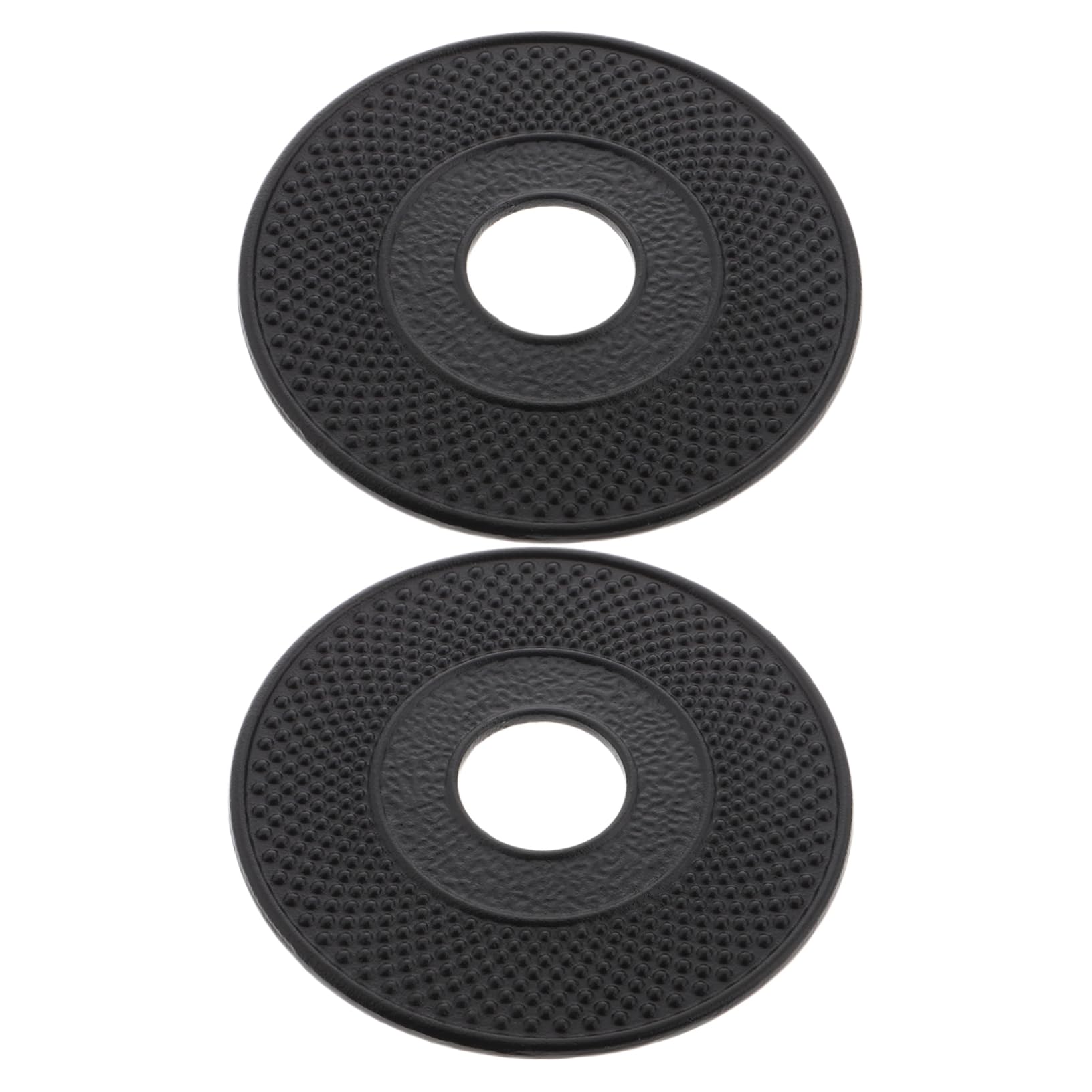 Hemobllo 2pcs Cast Iron Teapot Elegant Heat Insulation Pads for Japanese Style Tea Kettles Versatile Trivets for Teapot Accessories Tea Holder