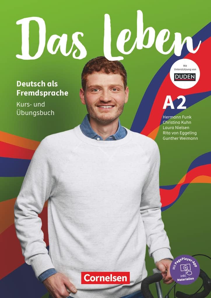 Das Leben: Kurs- und Ubungsbuch A2 inkl. Audios, Videos, Texten und Ubunge