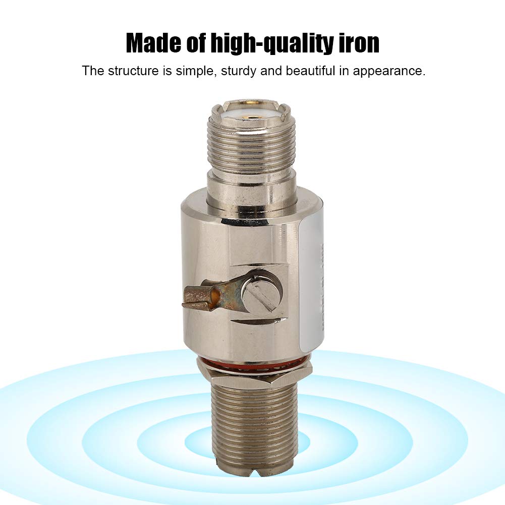 KIMISS Protecteur Coaxial, BL 1000 1 Parafoudre 1,2 GHz 200 W avec PL259 Femelle UHF 50 Ohm Accessoires électroniques Fournitures Multiprises Protecteurs Protecteurs Interface SO239 M