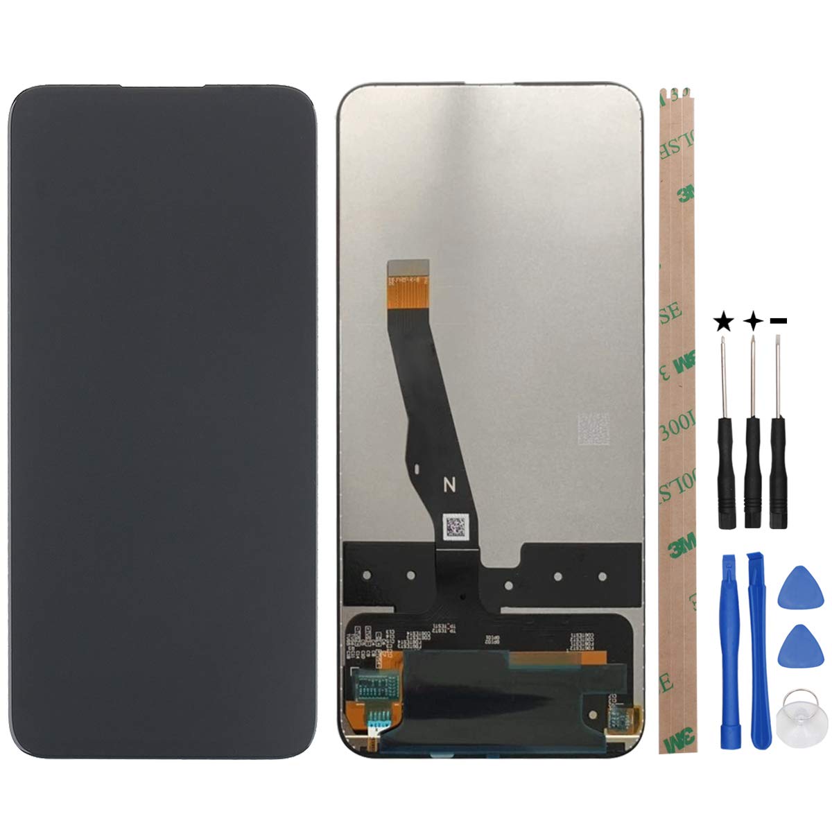 Yhx Ou 6 59 For Huawei P Smart Z 9x Y9 Prime 19 Lcd Repair And Replacement Display Touch Screen Digitizer With Tools Included And 1 Piece Tempered Glass Black Buy Online In Honduras