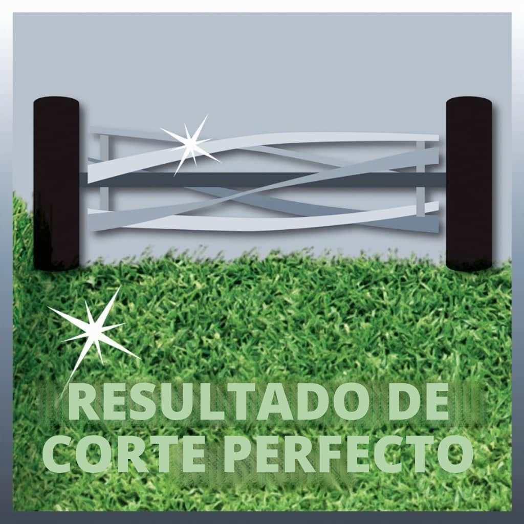Einhell GE-HM 28 S - Cortacesped manual (altura de corte 13-38 mm , ancho de corte 38cm, hasta 250m² de jardín) (ref.3414165)