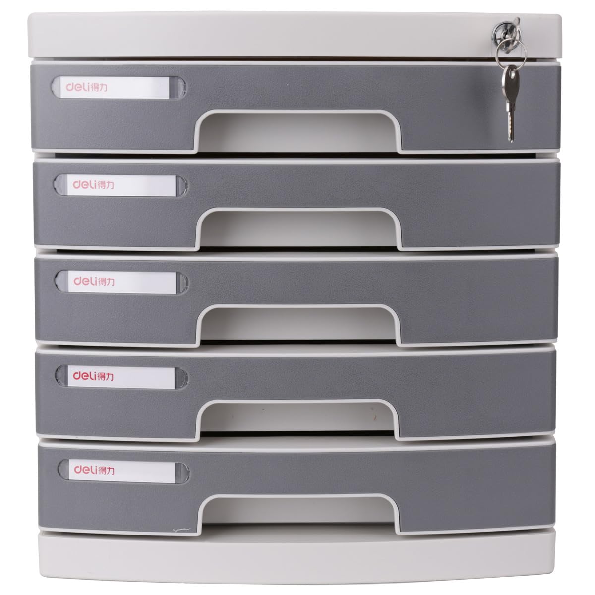 ASerZenith Lockable 5 Drawer Metal Lateral File Cabinet For Office And Home Nization Steel Filing Cabinet With Hanging File Ra For Letter/Legal/A4 Documents