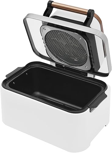 Miniatura 5 de Freidora de aire de 12.68 cuartos de galón, freidora eléctrica multifuncional de 1700 W, freidora de aire con ventana de visión, rango de ajuste de