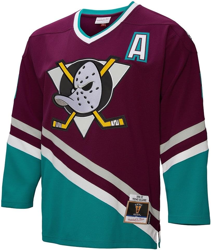 Teemu Selanne Anaheim Ducks 1996-97 Mens Power Play Jersey - Image 2