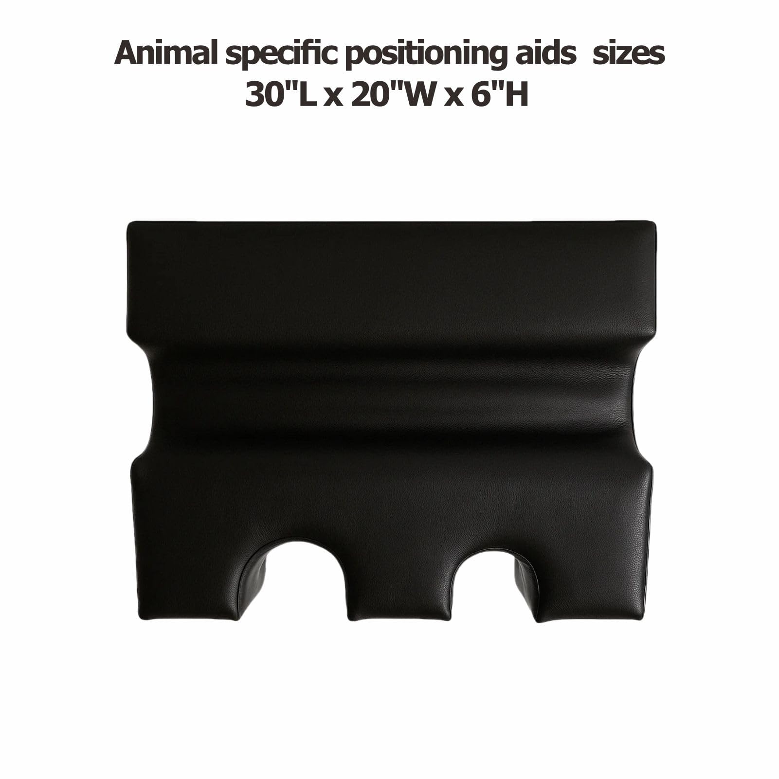 Pet Ultrasound Positioner with U Slot - Veterinary X-Ray Immobilizer Wedge Pad Cat Dog Echocardiography & Abdominal Diagnostic Supplies (40