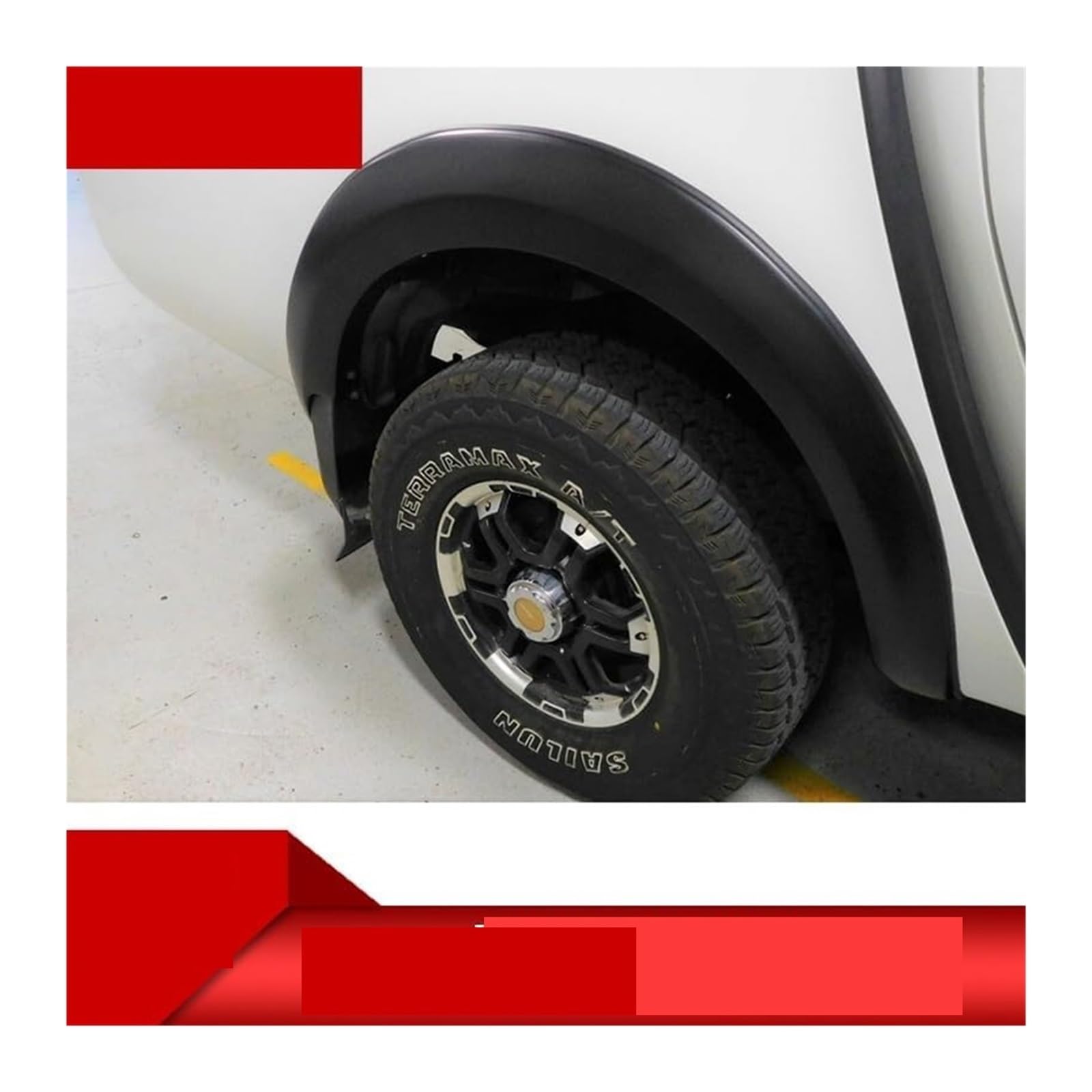 Auto Passaruota Per Mitsubishi L200 Per Triton 2006 2007 2008 2009 2010 2011 2012 2013 2014 Parafanghi Design Per Auto(Matte Black)