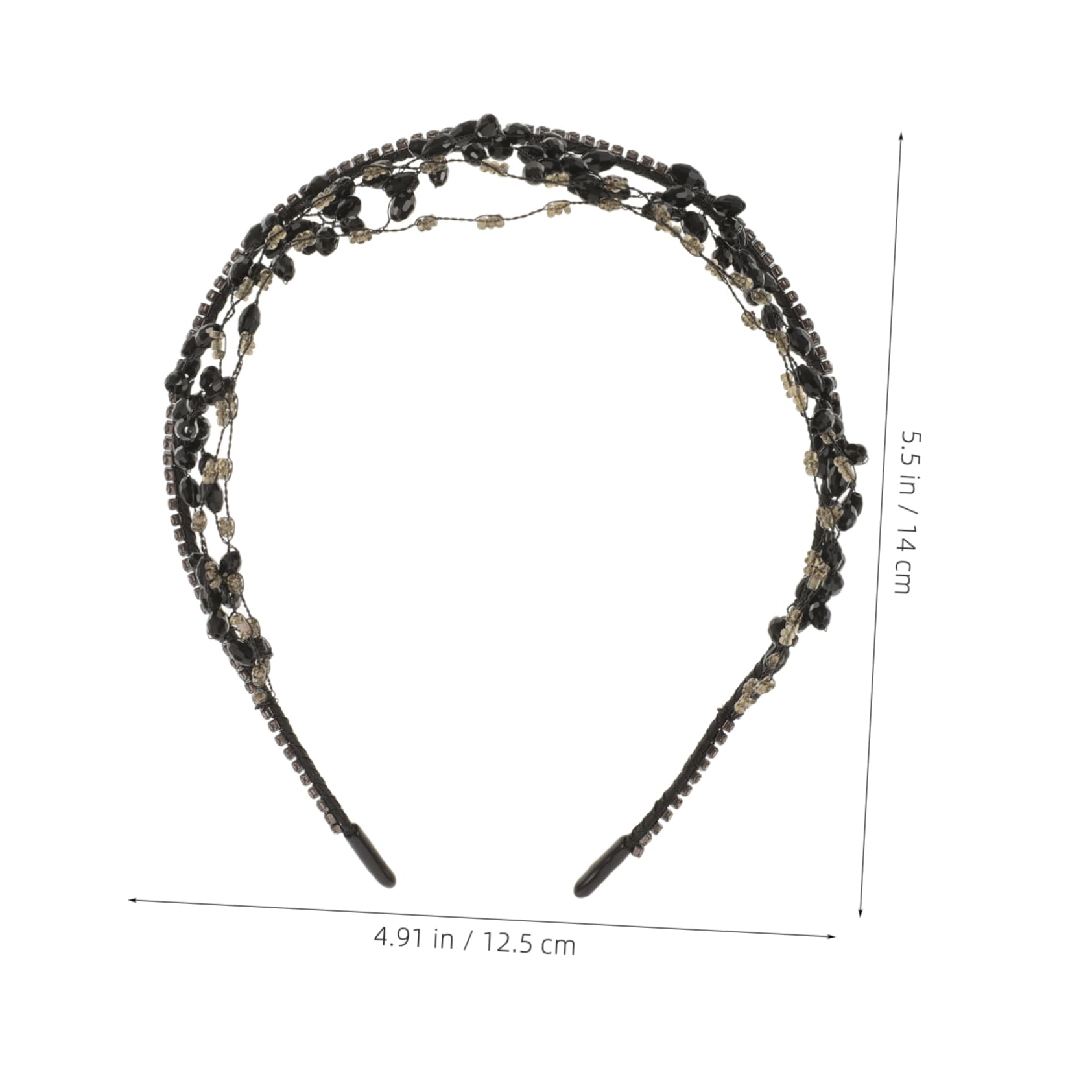 Diadema de Cristal para Mujer Brillantes, Boda Elegante