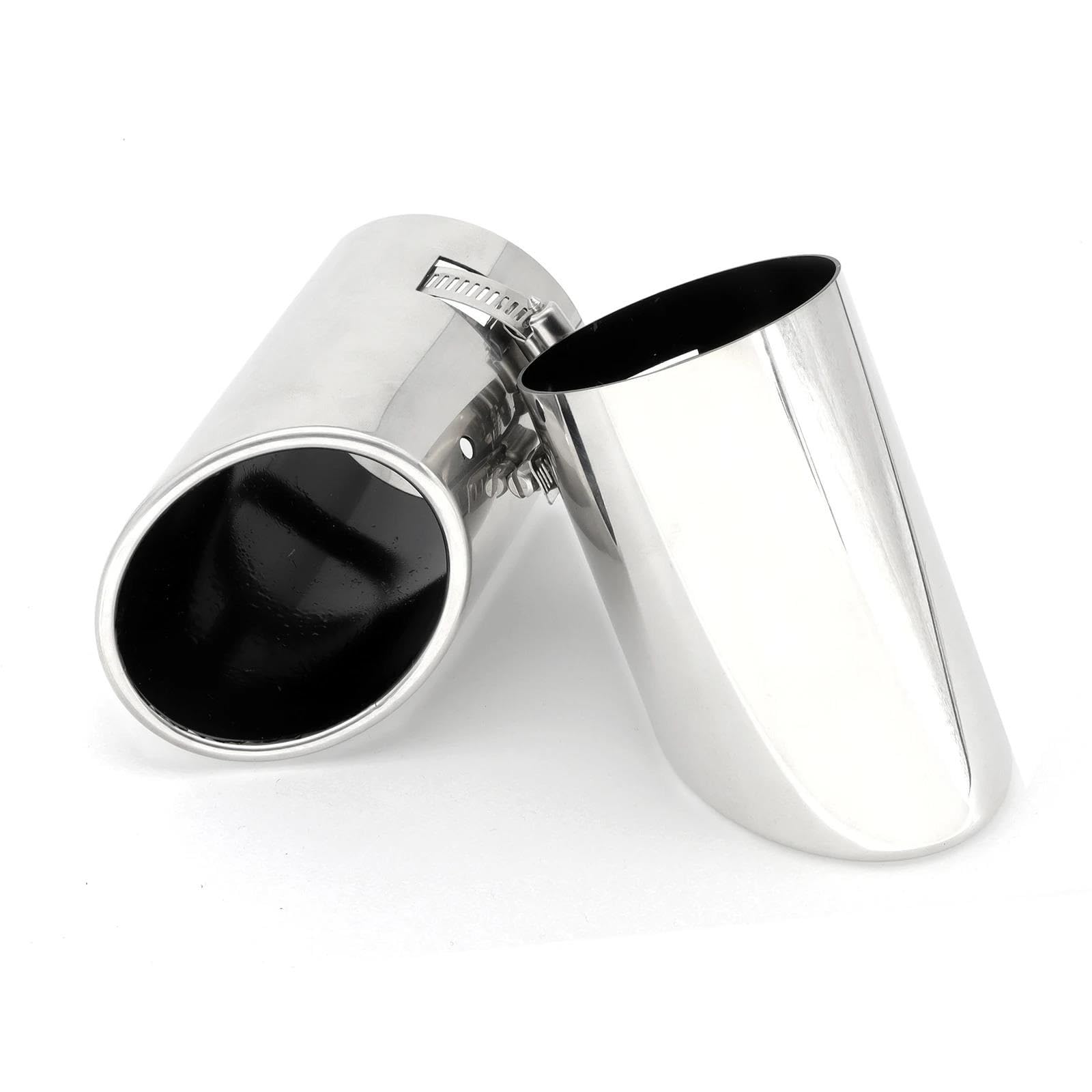 Auto Tubo Scarico Per VW Per EOS Solo Benzina 2006 2007 2008 2009 2010 2011 2012 SILENZIATORE TUBO CODA TUBO SCARICO FINE PUNTA SCARICO