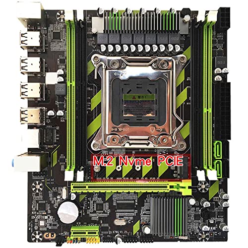 TAMOSH X79 Moderkort med E5 2640 V2 CPU och DDR3 RAM-set