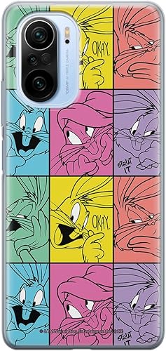 Miniatura 1 de ERT GROUP Mobile Phone Case for Xiaomi MI 11i  Redmi K40K40 PROPoco F3  F3 PRO Original and Officially Licensed Looney Tunes Pattern Bugs 026