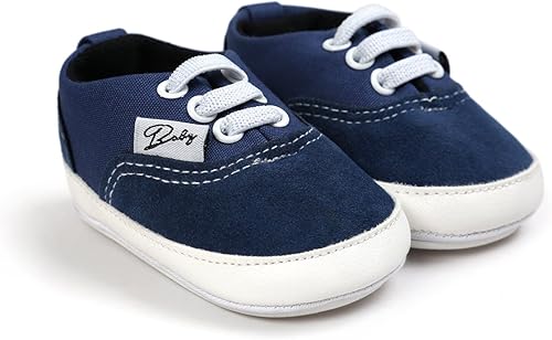 Miniatura 3 de RVROVIC - Zapatos de lona antideslizantes para bebés y niñas y niños de 0 a 18 meses