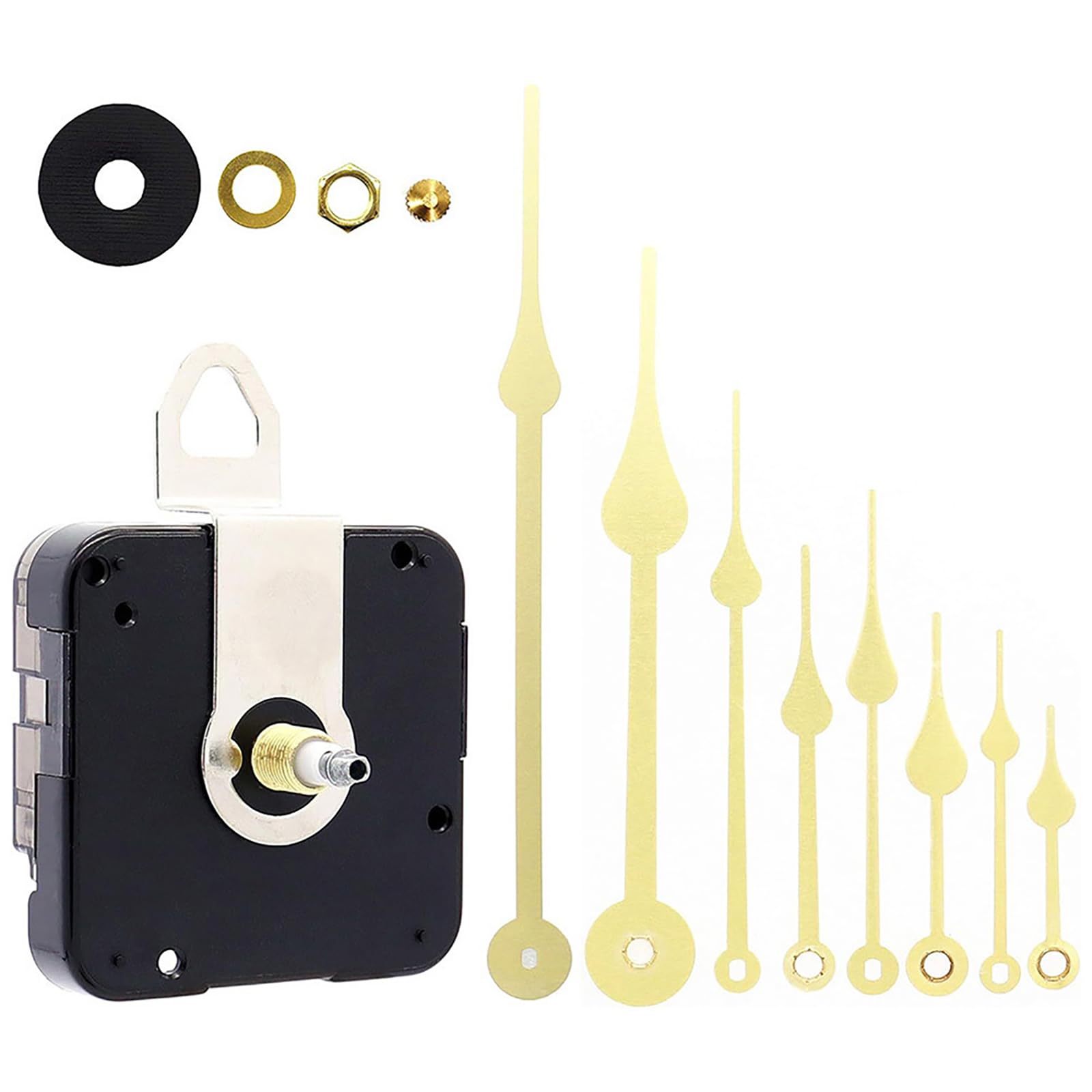 Nucelit Highs Torqued Long Shaft Clock Movement Mechanism Diys Clock Repair Parts Replacement Clocks Movement Part Gifts Diys Repair Parts Motor