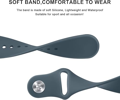 Miniatura 3 de Meliya Correas compatibles con Samsung Galaxy Watch 4 Band 1.575 in 1.732 in, Galaxy Watch 4 Classic Band 1.654 in 1.811 in, 0.787 in, correa