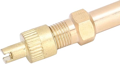 Miniatura 7 de Reemplazo de válvula de neumático sin cámara, vástagos de válvula de neumático sin cámara con adaptador de extensión de válvula de neumático, rueda