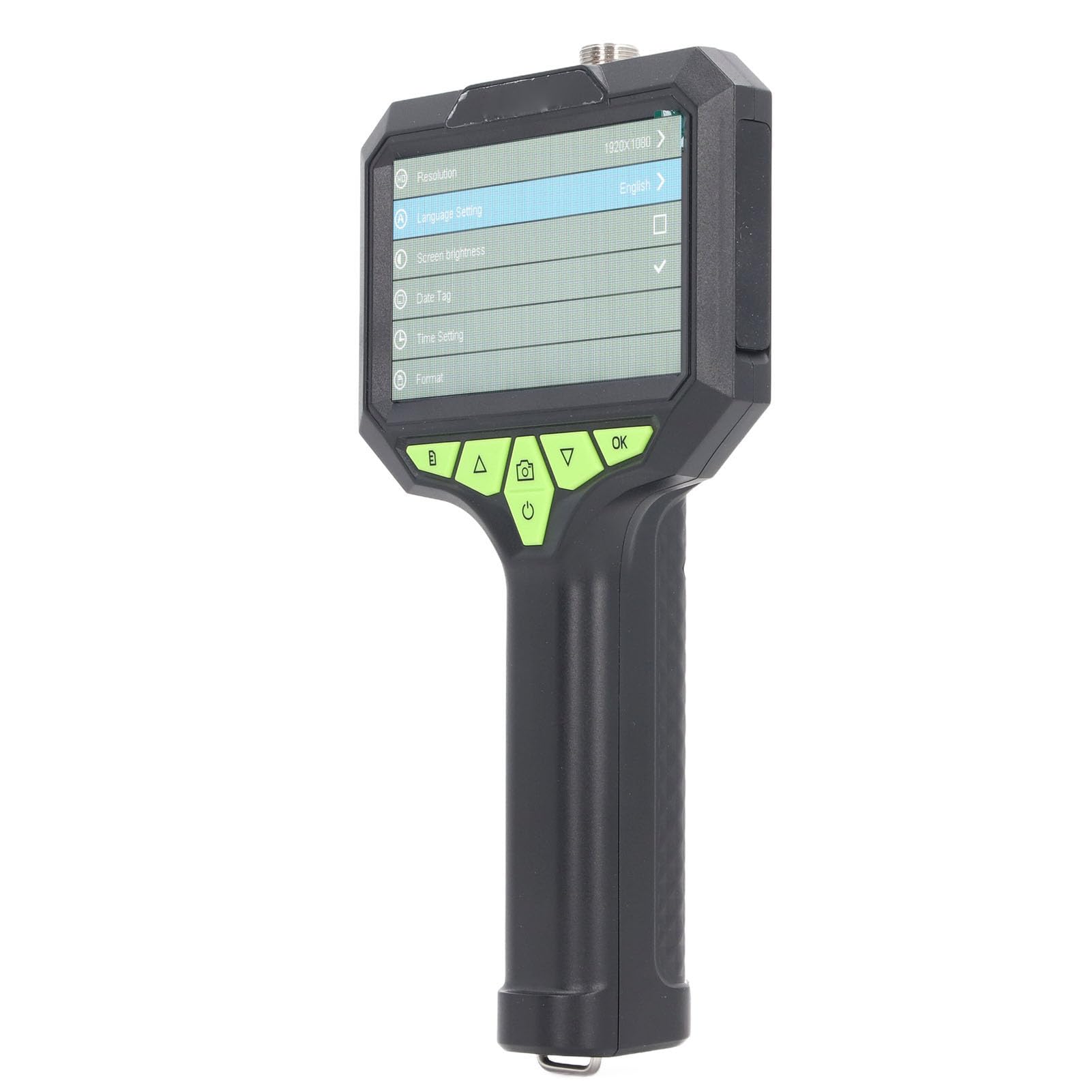 Generic Cámara Endoscópica Industrial 1080P con Lente Impermeable y Pantalla de 4,3" para Mantenimiento del Hogar y Rescate Al Aire Libre (10m)