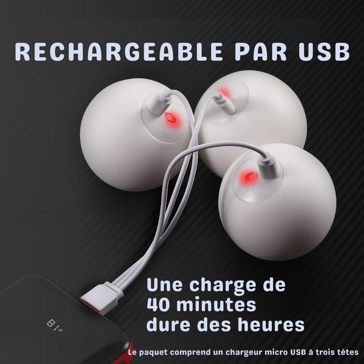 Lot de Balles de Jonglage LED Lumineuses pour Débutants et Professionnels - Spectacle, Enfants et Adultes